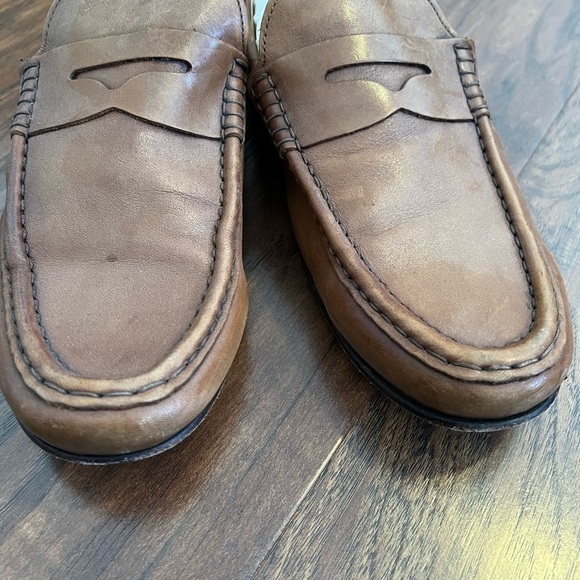 Barney’s New York Brown Slip-on Men’s Loafers Size 13